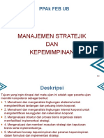 STRATEGI MANAJEMEN