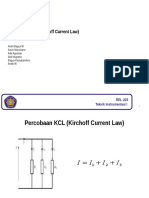 Percobaan KCL