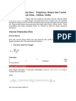 Ukuran Pemusatan Data