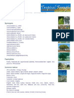 Factsheet - Albizia Lebbeck