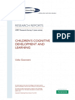 COMPLETE REPORT Goswami Childrens Cognitive Development and Learning