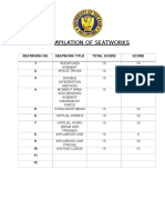 Compilation of Seatwork Solutions for Structural Analysis