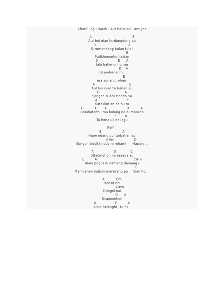 Chord Gitar Docx