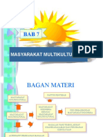 Bab 7 Masyarakat Multikultural