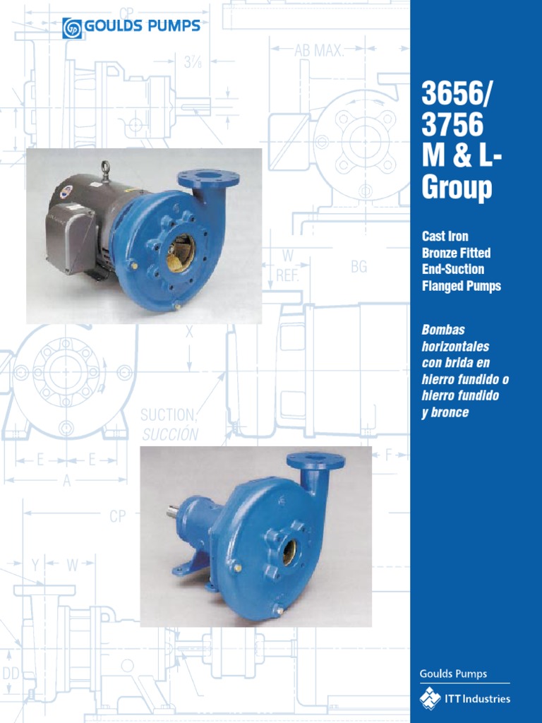 Bombas Goulds 3656-3756 ML PDF | PDF | Manmade Materials | Science