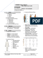 Anatomy 1.1 - Anatomicomedical Terminology