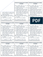 Criterios de Evaluación para El Trabajo Con Mapas