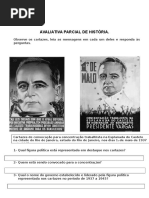 Avaliativa Parcial de História