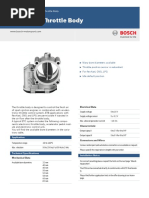 Corpo de Borboleta Bosch