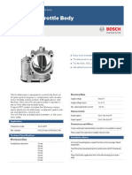 Corpo de Borboleta Bosch