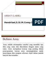 Chapter 6. Arrays