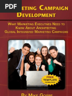 Download Marketing Campaign Development by Sangram  SN32706919 doc pdf