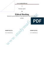 MCA Ethical Hacking Report