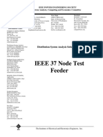 IEEE 37 Node Test Feeder