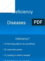 Deficiency Diseases