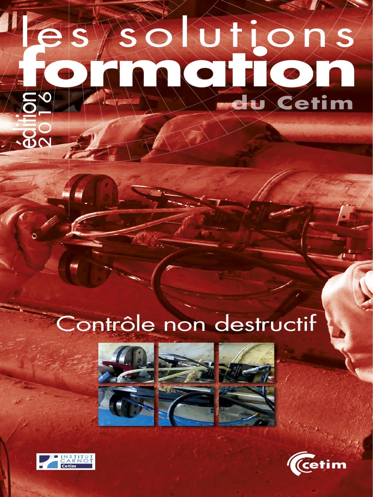 Cetim Formation CND 2016 | PDF | Contrôle non destructif | Radiographie