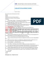1036 2004 Deloitte Placement Paper 1 PDF