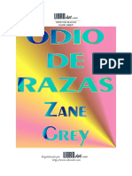 Grey, Zane - Odio de razas.pdf