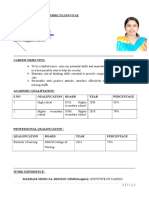 Anandhi Resume
