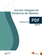 Norma Tecnica de Violencia de Genero PDF