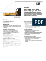 Generador CAT 3516B 1825 Ekw PDF
