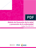 Guia de Orientacion Modulo de Promocion de La Salud y Prevencion de La Enfermedad Saber Pro 2015 2