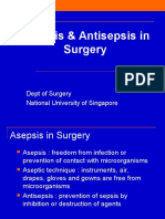 Asepsis & Antisepsis in Surgery