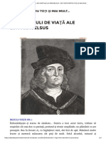 Cele 7 Reguli de Viață Ale Lui Paracelsus – de Toate Pentru Toţi Şi Mai Mult…