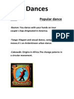 Dances: 20 S Popular Dance