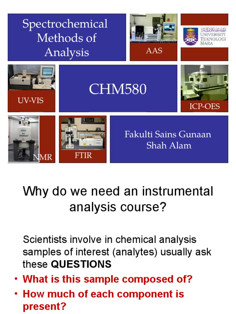 Chapter 1 Introduction To Spectrometric Methods PDF Emission