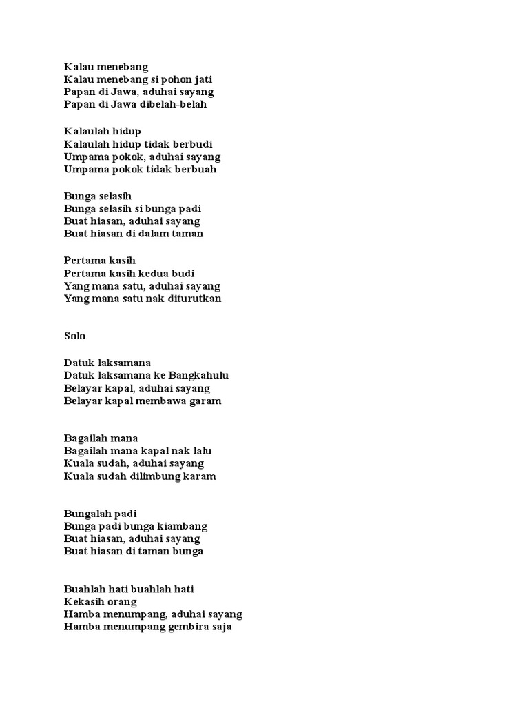 Lirik Pdf