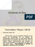 Confiando en Dios (1)