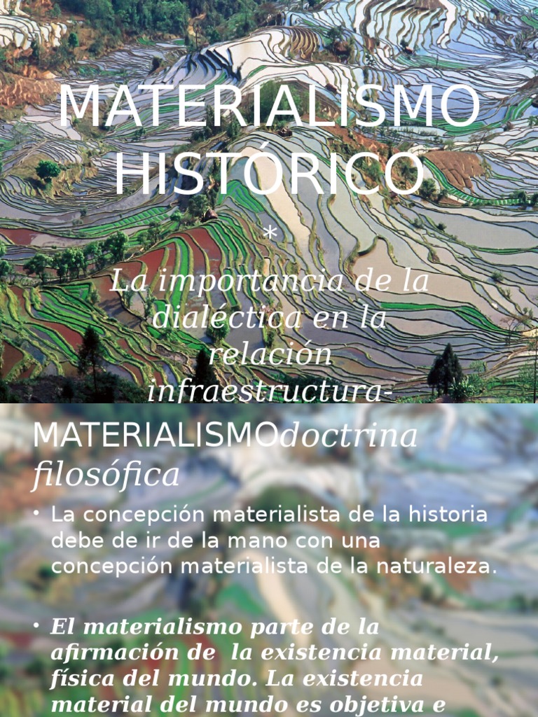 Materialismo ppt