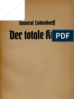 Ludendorff Erich - Der Totale Krieg (1935, 130 S., Scan, Fraktur)