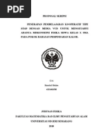 Download Penerapan kooperatif tipe STAD dengan Media VCD untuk mengetahui miskonsepsi pokok bahasan kalor  by Ikmalul Hakim SN32709982 doc pdf