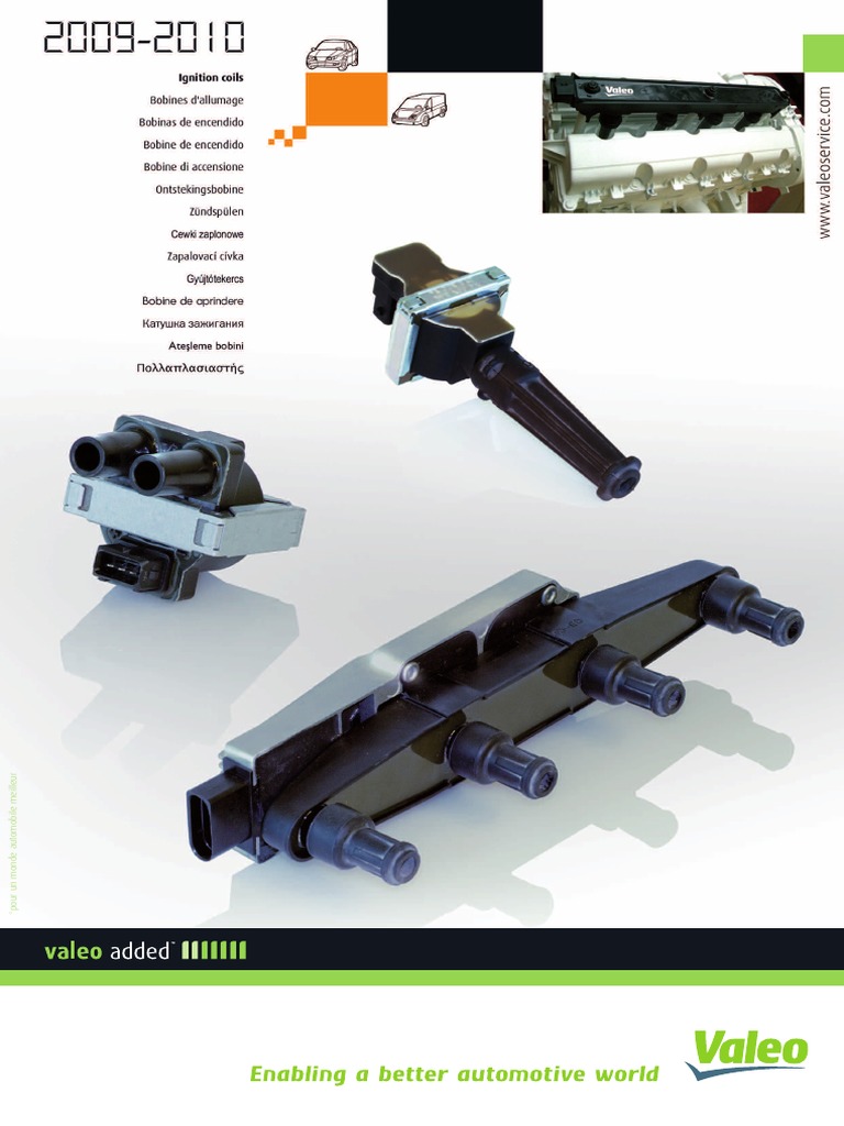 VALEO - Ignition Coils 2009 - 2010 PDF | PDF | Business