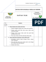 Daftar Tilik RM