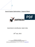 Search Engine Optimziation Scope of Work: A3R Digital Pvt. Ltd. - New Delhi Office