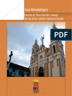 Guía Metodológica para La Elaboración de Planes de Gestión y Manejo de Los Centros Históricos de Las Ciudades Medias en Ecuador