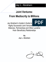 Jay Abraham - From Mediocrity To Millions PDF