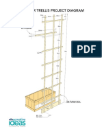 Trellis Planter Box Project Diagram PDF