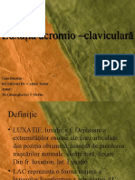 06.Luxaţia acromio _claviculară - Dr. Gheorghevici Teodor.ppt