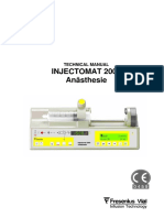 Fresenius Injectomat 2000 - Service Manual