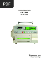 Fresenius Optima PT-ST-Vs - Service Manual