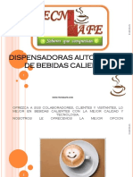 Maquinas Dispensadoras de Cafe