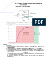 Etude de La Charge Et La Décharge Du