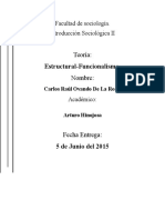 Estructural-Funcionalismo en Sociología