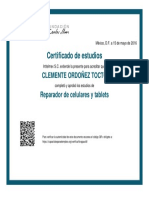 Certificado REP CEL