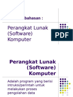 Perangkat Lunak Software Komputer