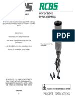 QC Powder Measure Instructions